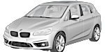BMW F45 U0560 Fault Code